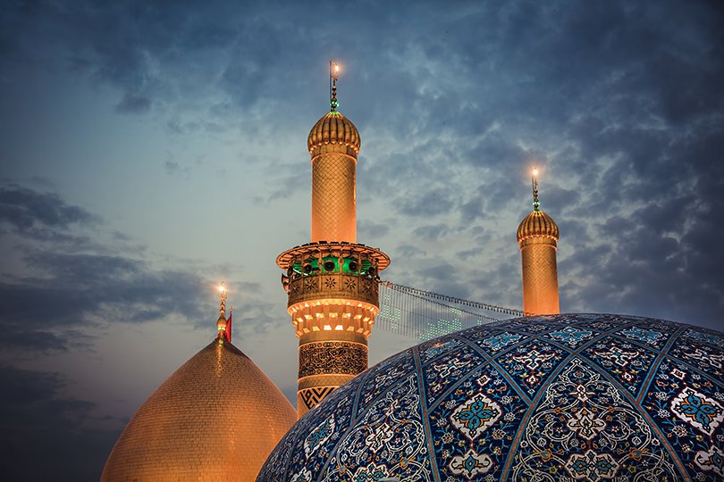 المقامات الحسينية بلسان سيد البرية