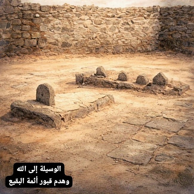 الوسيلة إلى الله .. وهدم قبور أئمة البقيع
