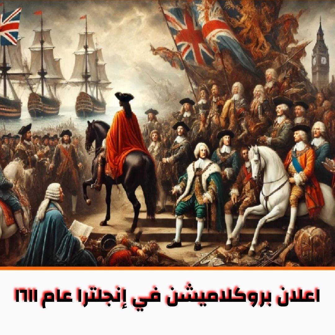 إعلان بروكلاميشن في بريطانيا عام 1611