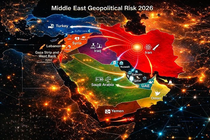 الشرق الأوسط بين الاضطراب المنضبط وإعادة تشكيل النظام الأمني.