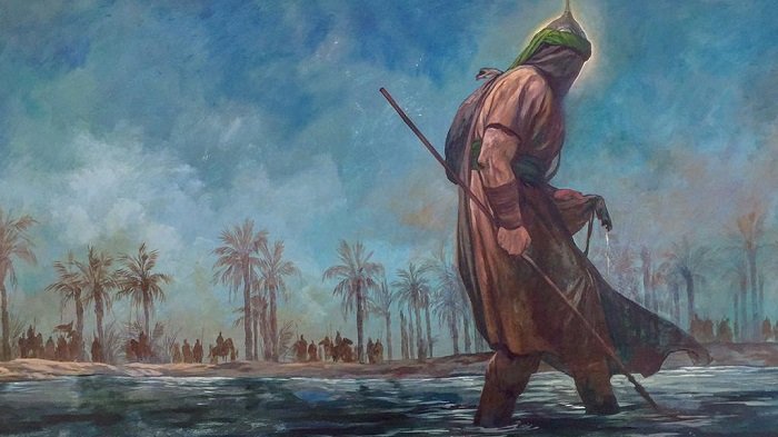 مِئْذَنَةٌ سَابعة ​العَبَّاسُ بْنُ عَلِيٍّ : أَمِيرُ فُرَاتِ الخِيَامِ