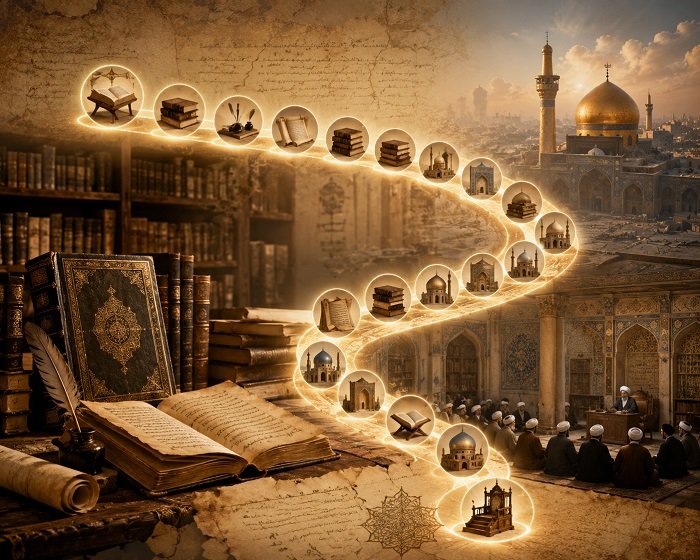 من ثقة الإسلام إلى المرجع الأعلى مسيرة العلم لم تنقطع (هوية عمرها أكثر من ألف سنة)