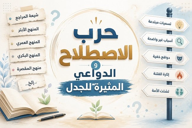 حرب الاصطلاح والدواعي المثيرة للجدل