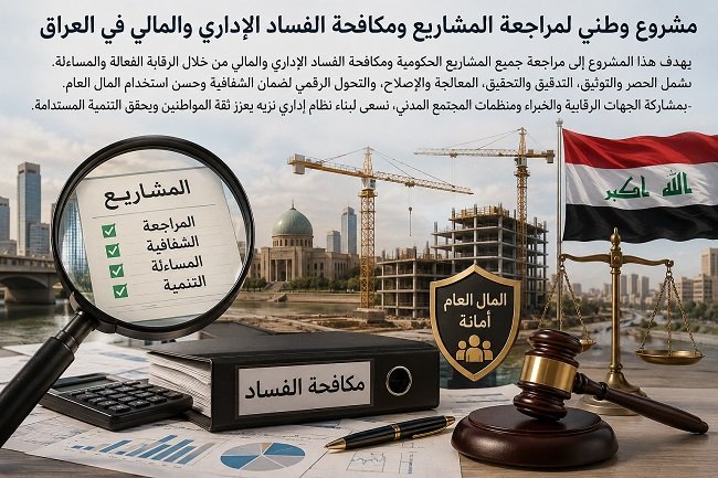  المشروع الوطني لمراجعة المشاريع ومكافحة الفساد