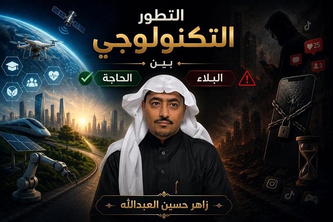 التطور التكنولوجي بين الحاجة والبلاء