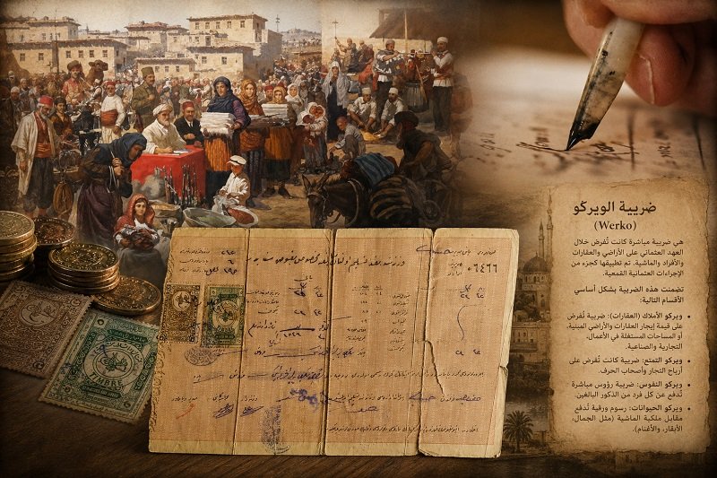 الويركو... من العهد العثماني الغاشم الى النظام الملكي البائس ... رحلة الضريبة التي لم تنتهِ!!