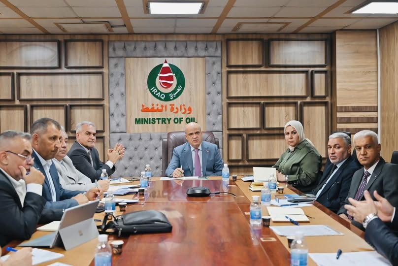 النفط تبحث مشروع المسارات التصديرية الجديدة عبر فيشخابور وبانياس