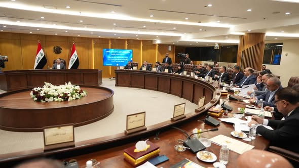 فيحان يترأس جلسةَ استماعٍ رقابيةٍ موسعةٍ لتقييمِ أداءِ الوزاراتِ واللجانِ الأمنيةِ والخدميةِ خلالَ الزيارةِ الأربعينية