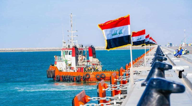 وزارة النقل: استقبال 80 سفينة تجارية في ميناء أم قصر الشمالي وارتفاع حركة السفن بنسبة 21.2%