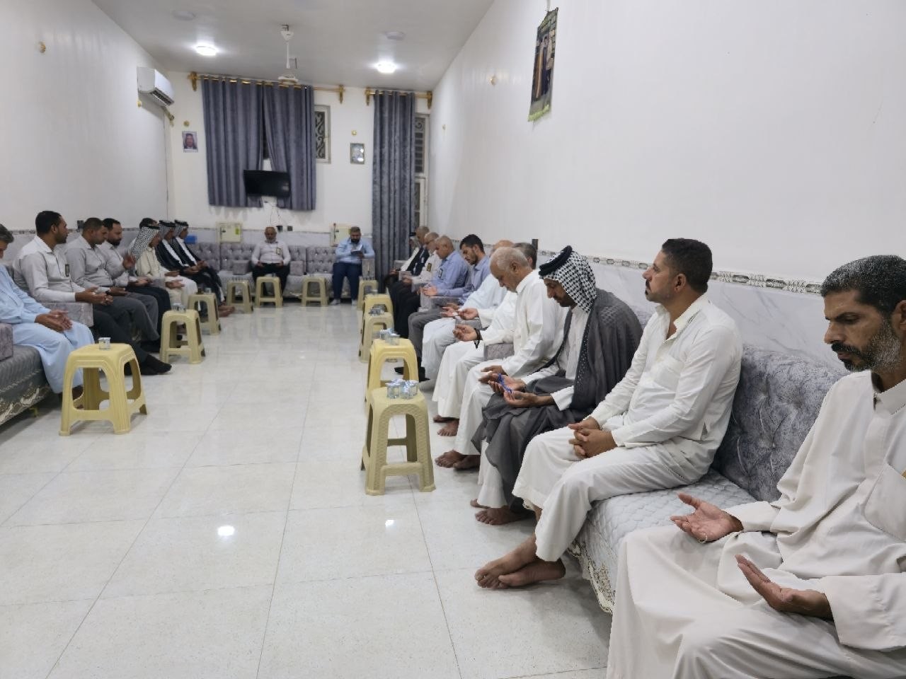 بذكرى استشهاد الإمام الحسن العسكري (عليه السلام) مجمع سيد الماء يقيم مجلسا عباديا في بابل