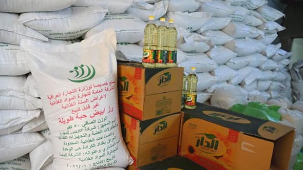 وزارة التجارة تعلن المباشرة بقطع وتجهيز وجبة جديدة من مفردات السلة الغذائية