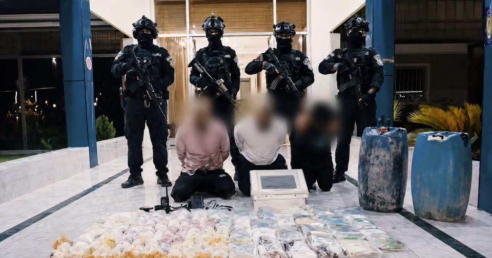وزارة  الداخلية تعلن الاطاحة بشبكة دولية وتضبط 90 كغم من الحشيشة بالمياه الإقليمية العراقية