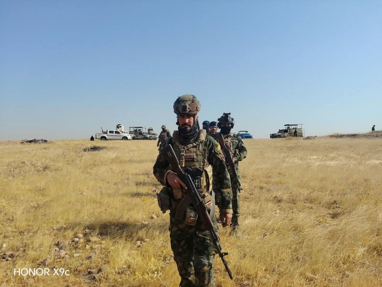 اللواء 73 بالحشد الشعبي ينفذ واجبا أمنيا في الشرقاط