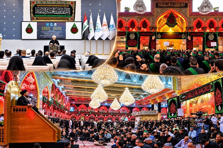 مجالس عزائية ومواكب حداد.. العتبتان المقدستان وجامعة الكفيل تحييان ذكرى شهادة الإمام السجاد (عليه السلام)