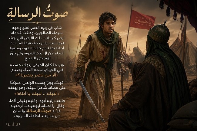 صوتُ الرسالة: (ق.ق.ج)