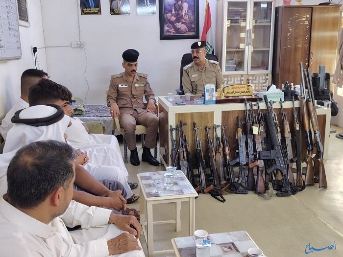الداخلية: تسجيل أكثر من 20 ألف سلاح شخصي ومصادرة آلاف الأسلحة والاعتدة خلال تموز
