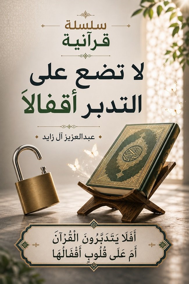 لا تضع على التدبر أقفالاً