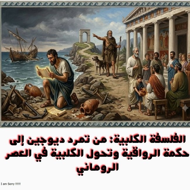الفلسفة الكلبية: من تمرّد ديوجين إلى حكمة الرواقية وتحول الكلبية في العصر الروماني