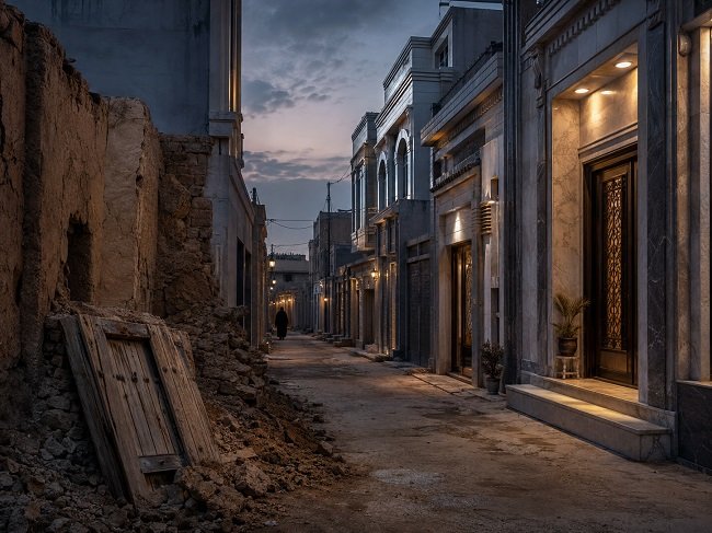 حينَ بنيتْ القصورُ فوقَ أنقاضِ الماضي