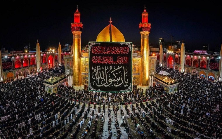 العتبة العلوية: خمسة ملايين زائر أحيوا ذكرى رحيل الرسول الأعظم (ص) في النجف