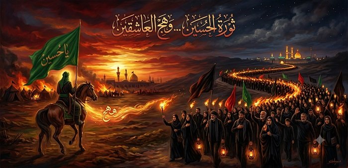ثورة الحسين ... وهج العاشقين. 
